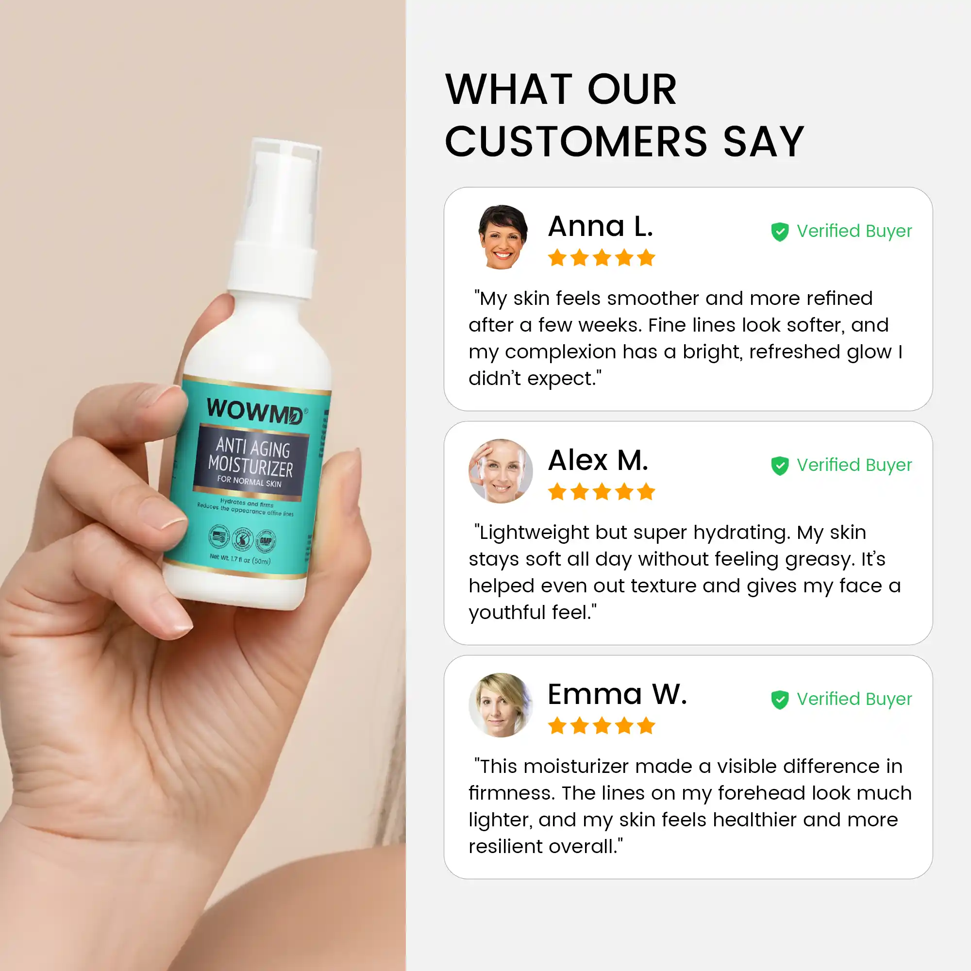 Anti Aging Moisturizer for Normal Skin