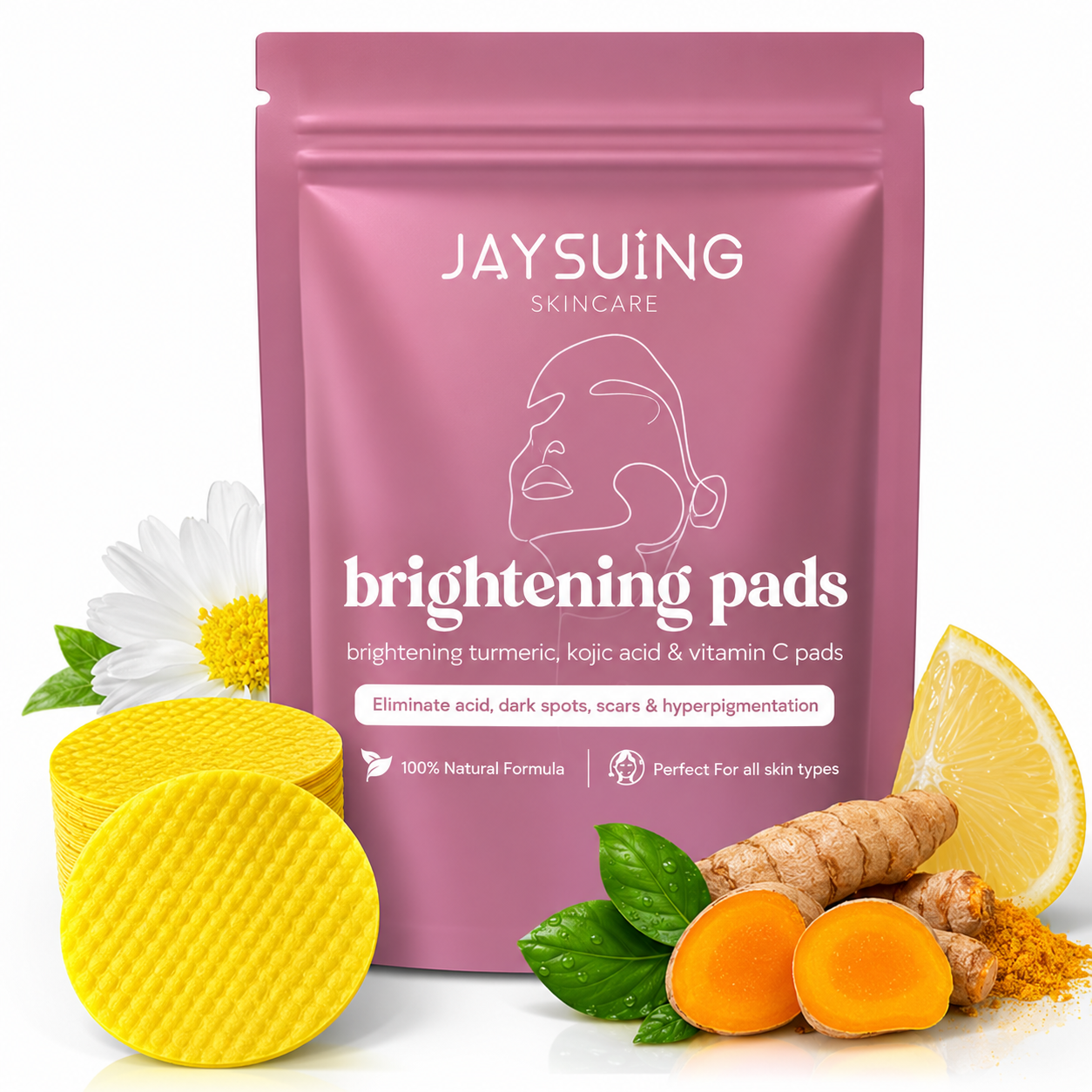 Turmeric Dark Spot & Hyperpigmentation Eraser Pads